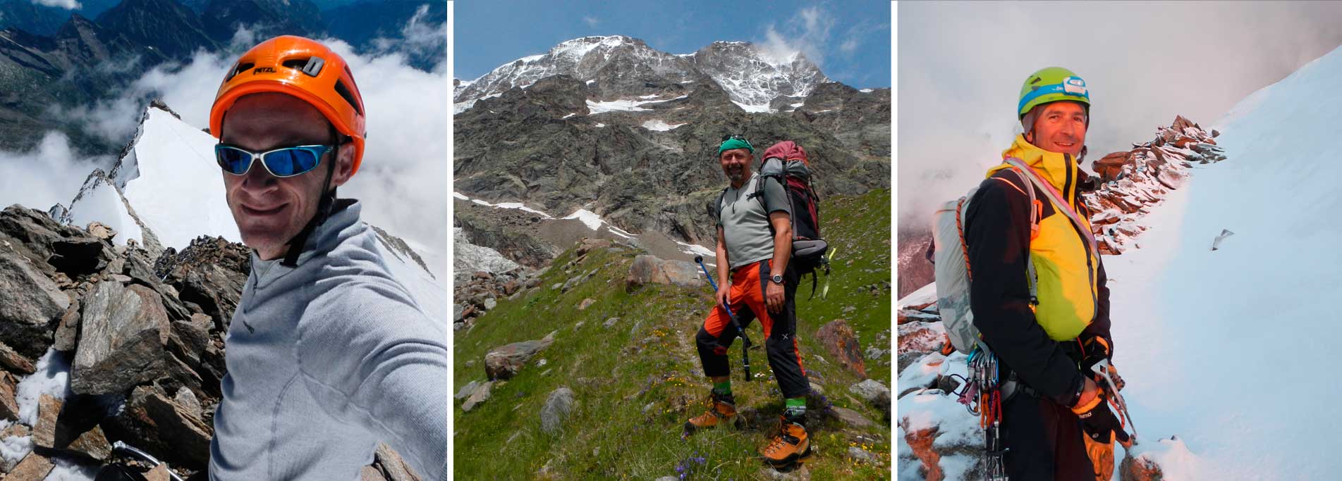 4 Vie Alpinistiche Classiche al Monte Rosa