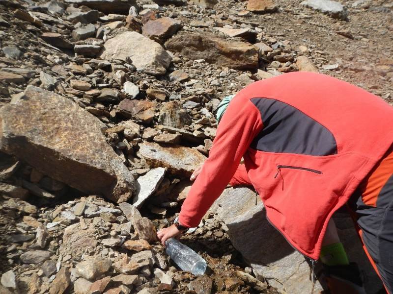 rifornimento acqua bivacco gugliermina via degli italiani