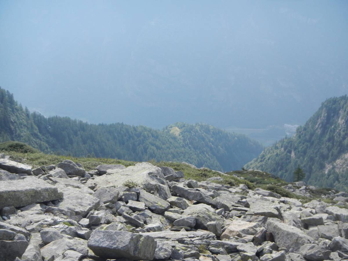 sguardo verso l'alpe colla