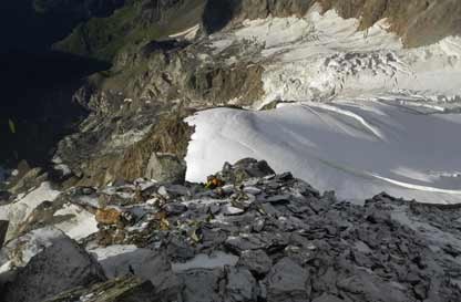 La linea di Gugliermina - Via degli Italiani alla Punta Parrot