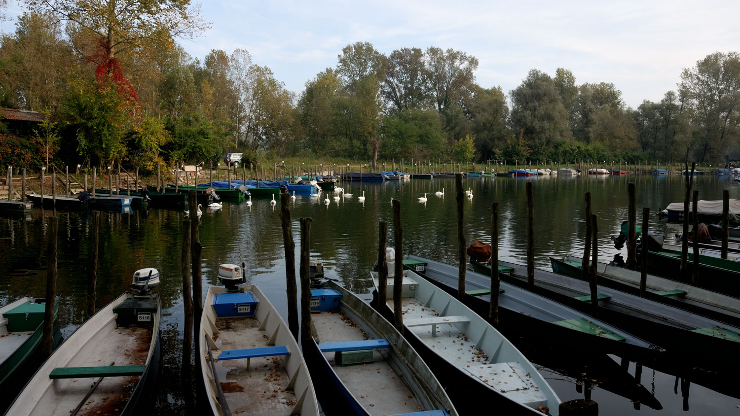 Darsena delle barche - Lanca Ayala