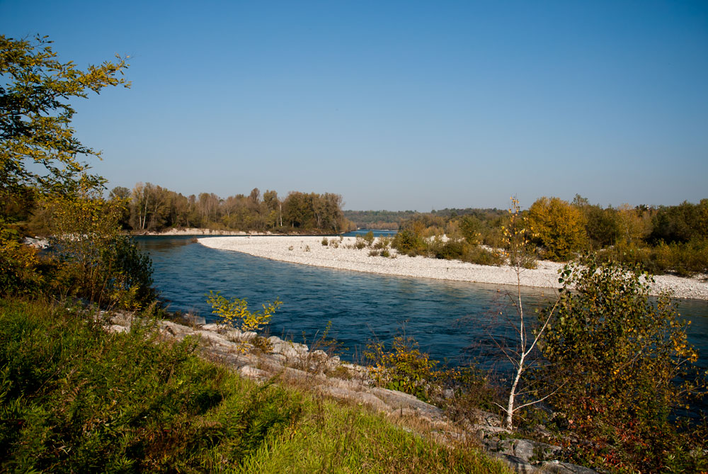 Ansa del fiume Ticino - Anello mulino di Bellinzago