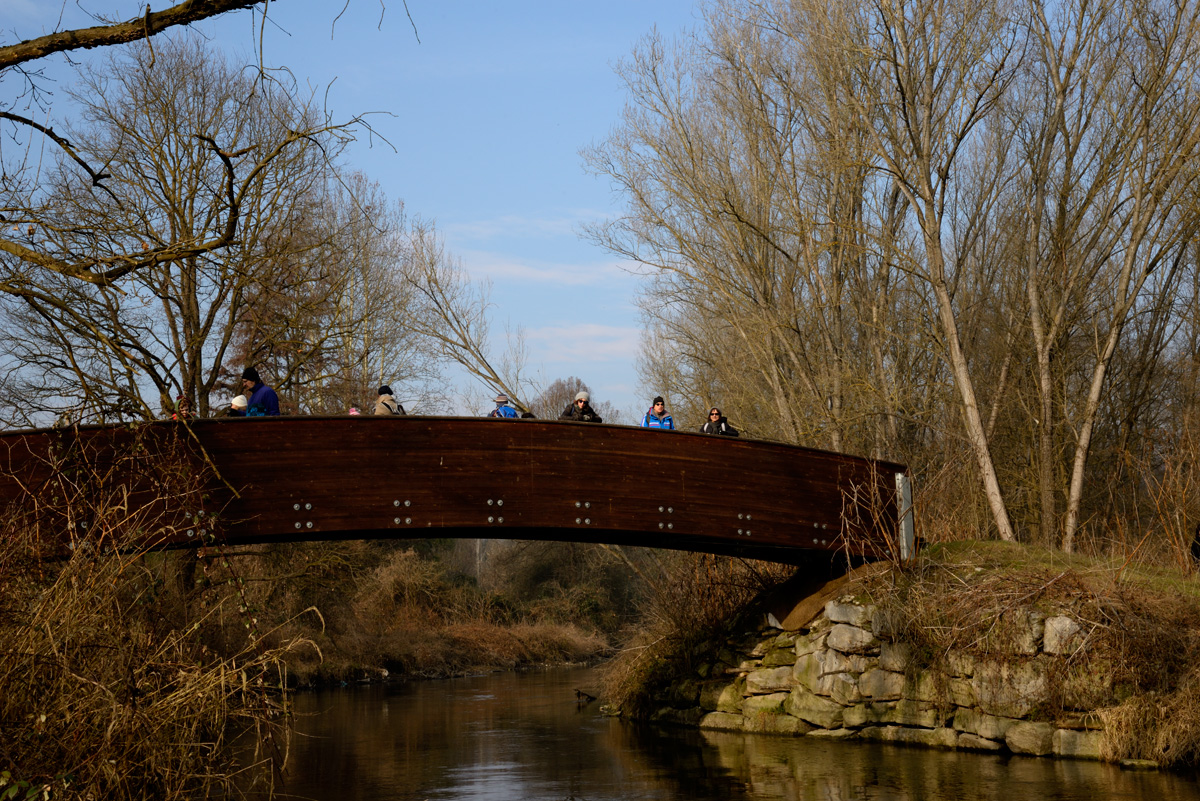 Ponte sul ramo dei prati - Percorsi al Parco Mandelli