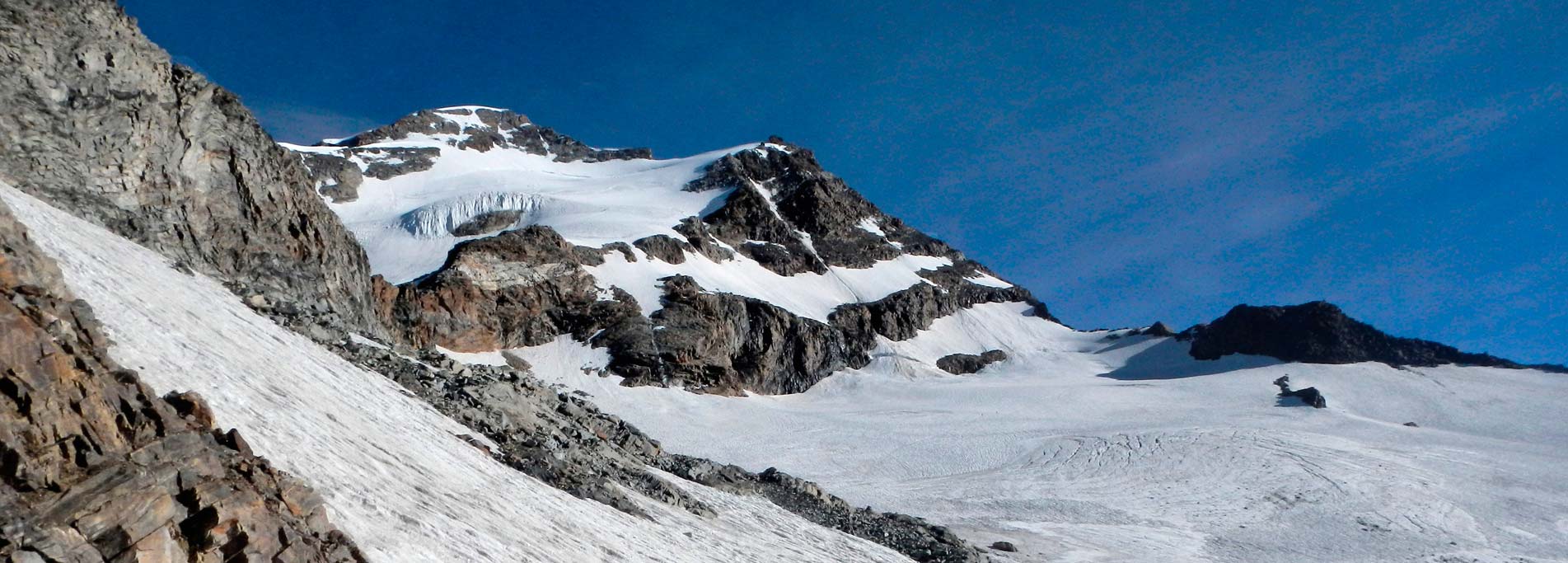 Cresta del Soldato alla Punta Giordani e Piramide Vincent