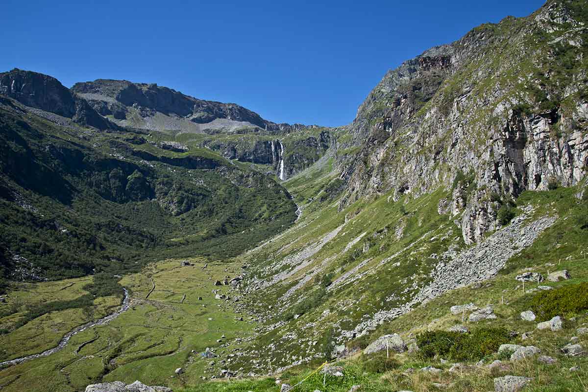 Vallone dal Bors da sopra al Calderini