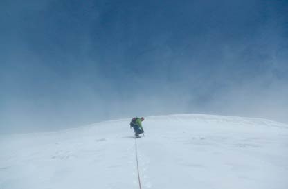 Via degli Italiani alla Parrot - Versante Sud del Monte Rosa