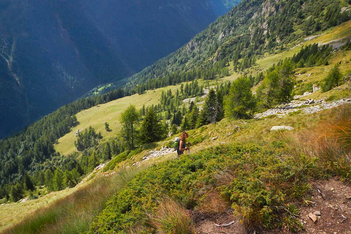 Ultime metri prima della CIma Mutta