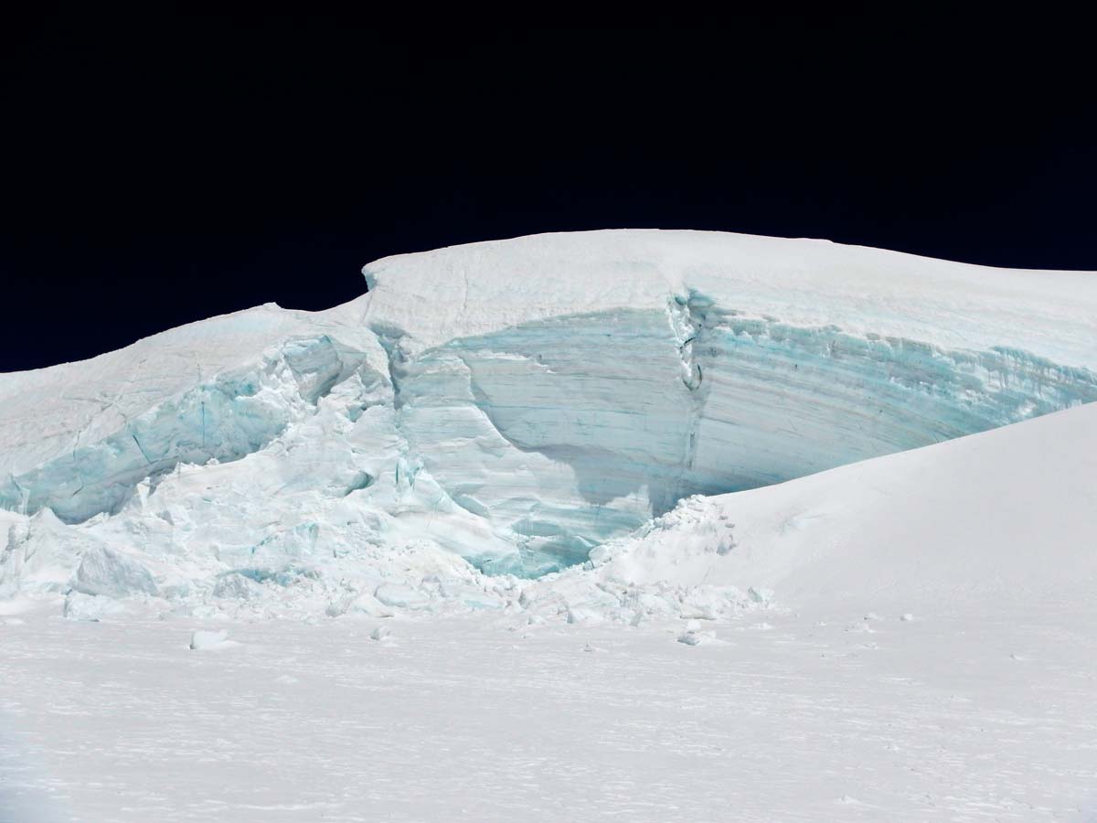 Seracchi alla normale al monte rosa